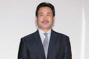 映画『美しき誘惑-現代の「画皮」-』初日舞台あいさつに登場した永島敏行