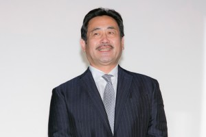 映画『美しき誘惑-現代の「画皮」-』初日舞台あいさつに登場した永島敏行