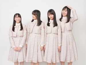 (左から)日向坂46・山口陽世、森本茉莉、上村ひなの、高橋未来虹