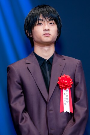 第30回日本映画批評家大賞授賞式に出席した奥平大兼