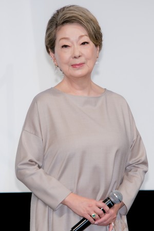 映画『ブルーヘブンを君に』公開直前イベントに登場した由紀さおり