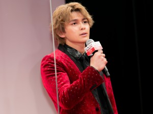 映画『東京リベンジャーズ』リベンジプレミアイベントに登場した眞栄田郷敦