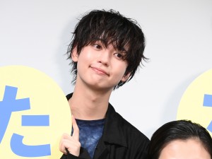 映画『サマーフィルムにのって』特別試写会イベントに登場したゆうたろう