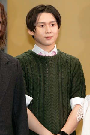 エン*ゲキ#05『‐4D‐imetor』取材会に登場した田村心