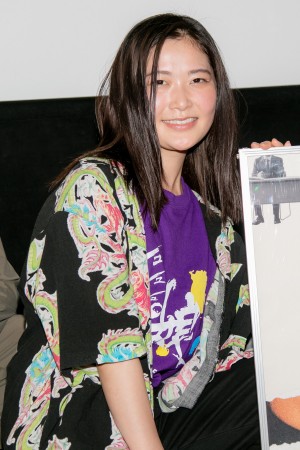 映画『シュシュシュの娘』プレミアム試写会に登場した根矢涼香