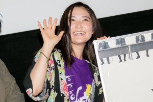 映画『シュシュシュの娘』プレミアム試写会に登場した根矢涼香