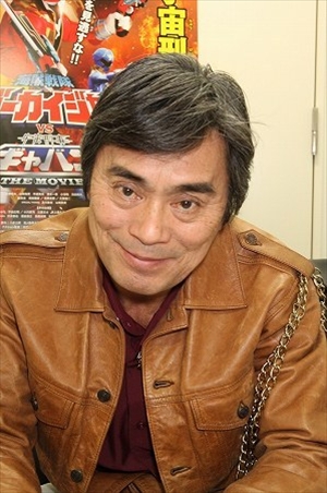 映画「海賊戦隊ゴーカイジャー VS 宇宙刑事ギャバン THE MOVIE」で見事なアクションを披露している大葉健二