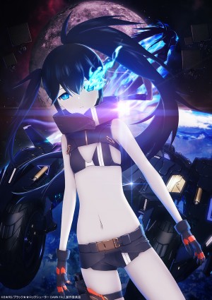 テレビアニメ『ブラック★★ロックシューター DAWN FALL』第1弾キービジュアル