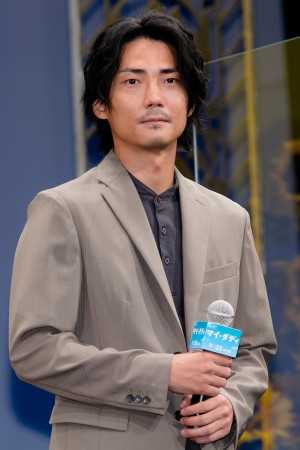 映画『マイ・ダディ』ジャパンプレミアイベントに登場した毎熊克哉