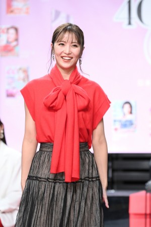 「CanCam 40th Birthday Night」メディア取材会に登場した石川恋