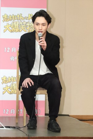 松本岳、ドラマ『志村けんとドリフの大爆笑物語』取材会に登場