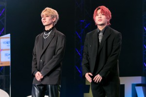「#Twitterトレンド大賞 2021」に出席したOWV・浦野秀太、本田康祐
