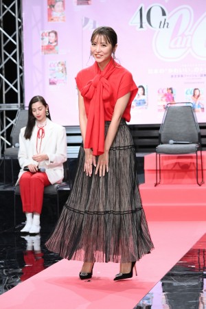 「CanCam 40th Birthday Night」メディア取材会に登場した石川恋