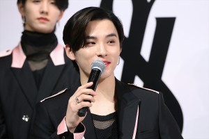 川西拓実、「YSL BEAUTY 新作リップ発売&JO1ジャパン アンバサダー就任会見」に登場