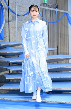 映画『君が落とした青空』“あおキュン”完成報告イベントに登壇した莉子