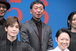 鈴木卓爾、映画『死刑にいたる病』完成披露試写会に登場