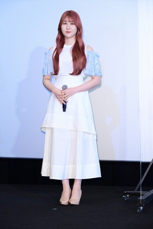 Little Glee Monster・かれん、映画『はい、泳げません』公開記念舞台挨拶に登場