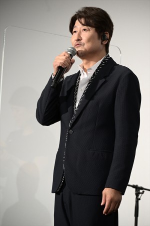 ソン・ガンホ、映画『ベイビー・ブローカー』来日記念舞台挨拶に登場