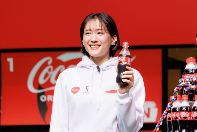 「コカ・コーラ」FIFA ワールドカップ 開催国ボトル発売記念イベント 20221101実施