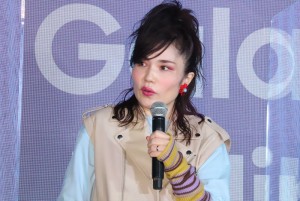 Galaxy新製品発表・スマホファッションお披露目会に出席した平野ノラ