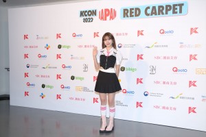 「KCON 2022 JAPAN」レッドカーペットに出席したチョ・ユリ