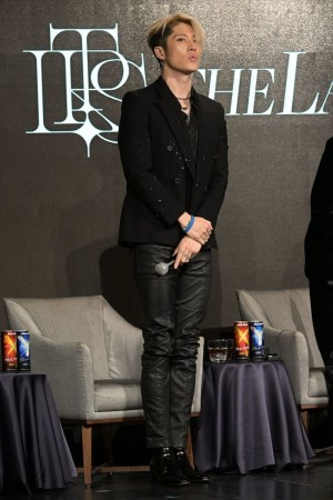 MIYAVI、「THE LAST ROCKSTARS」記者会見に登場
