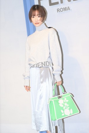 松本まりか、「パラッツォフェンディ表参道」レセプションイベントに登場