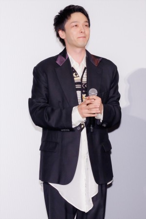 中村倫也、映画『宇宙人のあいつ』完成披露上映会 舞台挨拶に登場