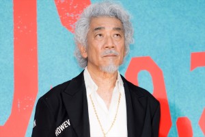 宇崎竜童、映画『BAD LANDS バッド・ランズ』完成披露試写会に登場