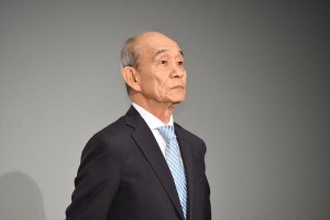 笹野高史、『沈黙の艦隊』完成報告会・完成披露舞台挨拶に登場