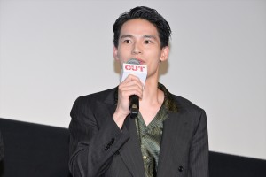 水上恒司、映画『OUT』完成披露試写会に登場