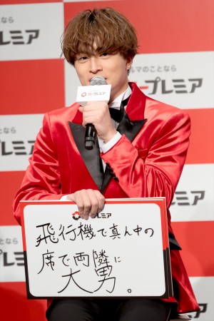 GENERATIONS from EXILE TRIBE・白濱亜嵐、「カープレミア」新CM発表会に登場