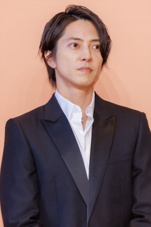 山下智久、「ブルガリ ホテル 東京」記者発表会に登場