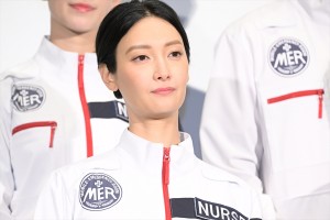 菜々緒、劇場版『TOKYO MER~走る緊急救命室~』初日舞台挨拶に登場