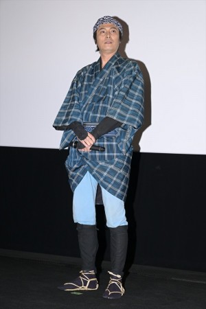 姜暢雄、Vシネクスト『忍風戦隊ハリケンジャーでござる!シュシュッと 20th anniversary』完成披露舞台挨拶に登場