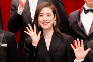 天海祐希、劇場版『緊急取調室 THE FINAL』緊急取調べ会見&完成披露試写会舞台挨拶に登場