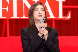 天海祐希、劇場版『緊急取調室 THE FINAL』緊急取調べ会見&完成披露試写会舞台挨拶に登場