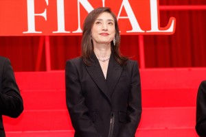 天海祐希、劇場版『緊急取調室 THE FINAL』緊急取調べ会見&完成披露試写会舞台挨拶に登場