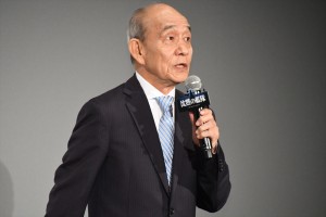笹野高史、『沈黙の艦隊』完成報告会・完成披露舞台挨拶に登場