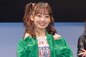 日向坂46・濱岸ひより、舞台『オッドタクシー 金剛石は傷つかない』囲み取材会に登場