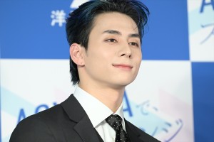 INI・西洸人、洋服の青山 2023年フレッシャーズ新CM発表会に登場