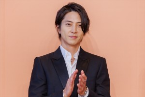山下智久、「ブルガリ ホテル 東京」記者発表会に登場