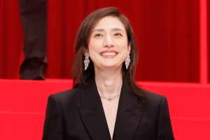 天海祐希、劇場版『緊急取調室 THE FINAL』緊急取調べ会見&完成披露試写会舞台挨拶に登場