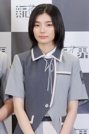 櫻坂46・藤吉夏鈴、櫻坂46展「新せ界」プレス内覧会に登場