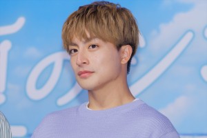 白濱亜嵐、月9ドラマ『真夏のシンデレラ』制作発表会見に登場