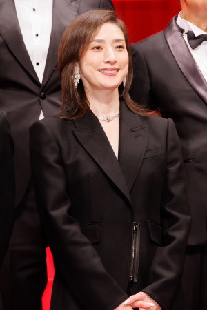 天海祐希、劇場版『緊急取調室 THE FINAL』緊急取調べ会見&完成披露試写会舞台挨拶に登場