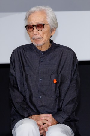 山田洋次監督、映画『こんにちは、母さん』完成披露試写会に登場