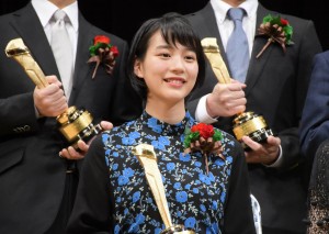 のん「2016年 第90回キネマ旬報ベスト・テン」(2017年)にて