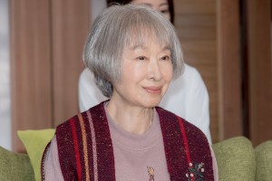 ドラマ『ゆりあ先生の赤い糸』制作発表記者会見に出席した三田佳子