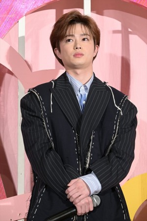 曽田陵介、映画『なのに、千輝くんが甘すぎる。』完成披露試写会に登場